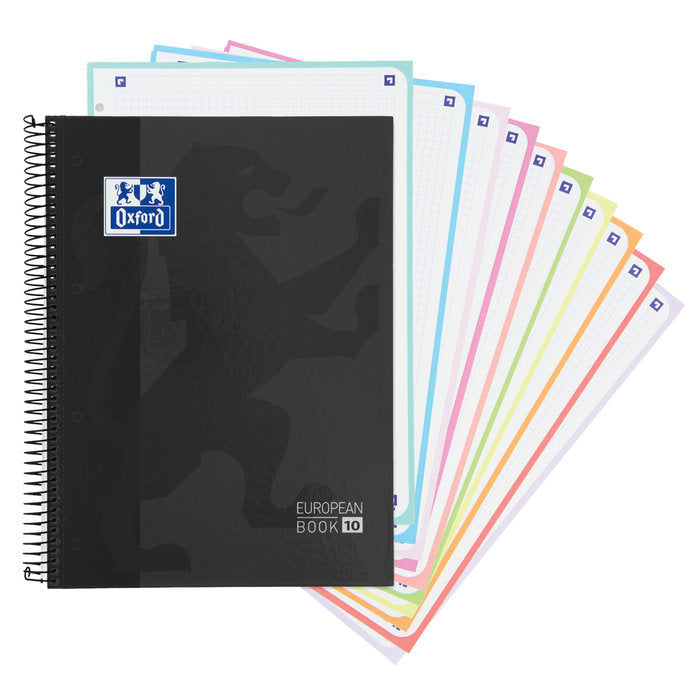 Bloc Espiral Estándar Liso 150H 90g | Oxford | Cartón | Formato Estándar | Pack 5 Unidades Imagen principal del producto
