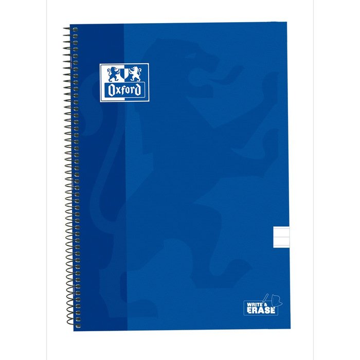 Bloc Espiral A4 Liso 80H 90g | Oxford | Cartón | Formato A4 | Pack 5 Unidades Imagen principal del producto