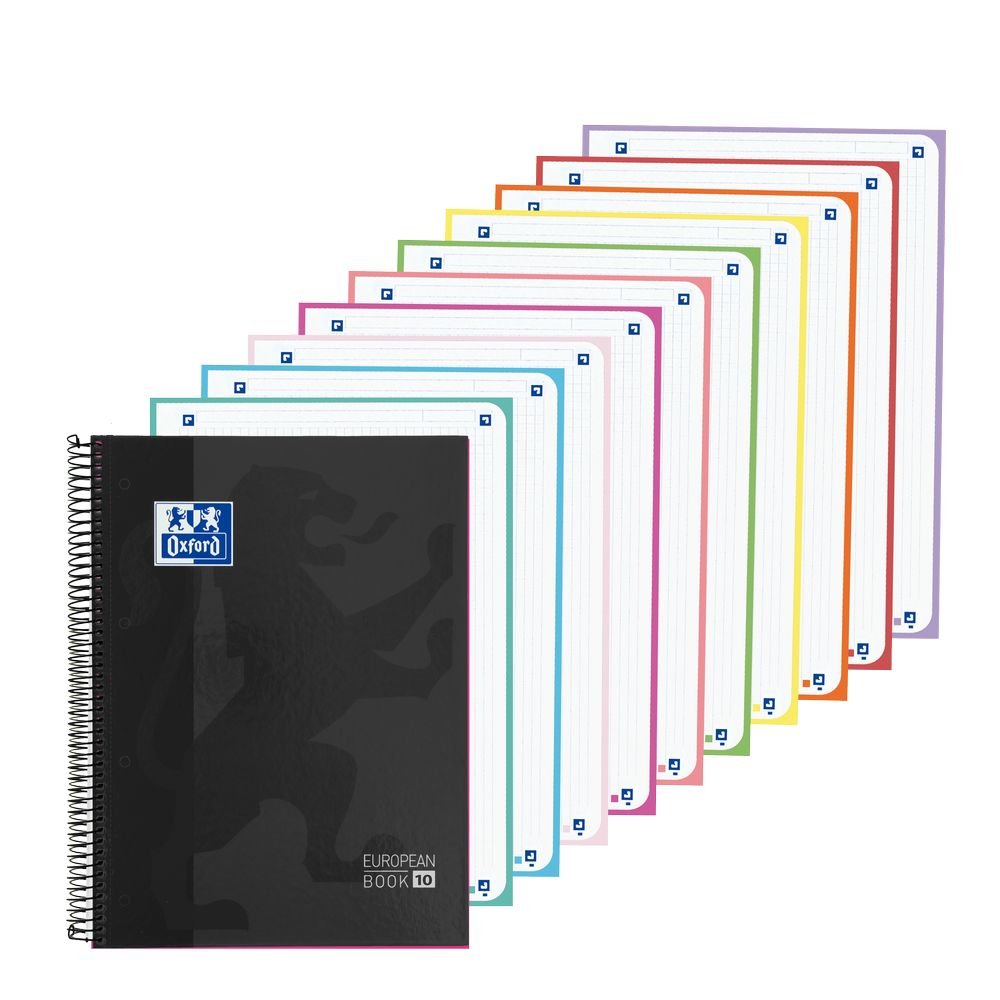 Bloc A4 Europeanbook10 Cuadro 5x5 Negro Oxford Imagen principal del producto
