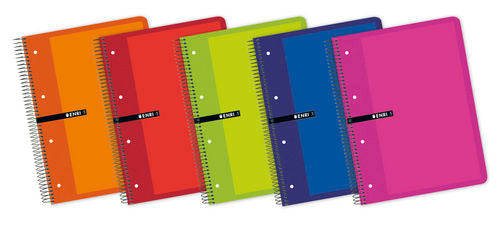 Bloc Espiral Estándar Liso 160H 90g | Enri 2000, S,A, | Cartón | Formato Estándar | Pack 1 Unidades Imagen principal del producto