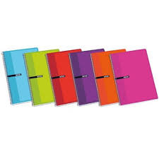 Bloc Espiral A4 Liso 80H 90g | Enri 2000, S,A, | Cartón | Formato A4 | Pack 5 Unidades Imagen principal del producto