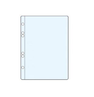 FUNDA MULTITALADRO FOLIO PP CRISTAL SUPERIOR LISA C/10 | 1 UNIDADES | (ELBA) Imagen principal del producto