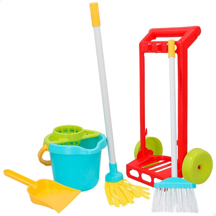 CARRITO LIMPIEZA 2 SURTIDOS MY HOME | COLORBABY | 1 UNIDAD | 8412842281530 Imagen principal del producto