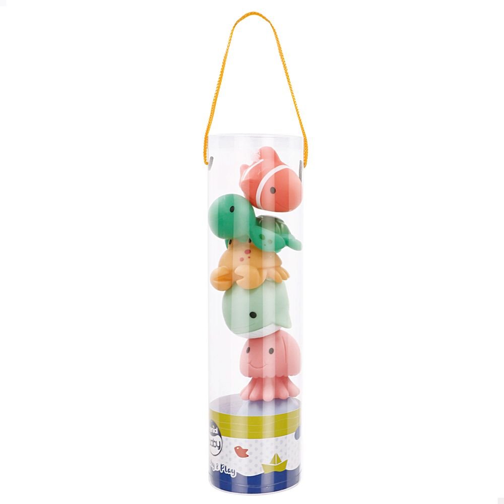 Set 6 Animales Vinilo Genial Baby Surtido Marca Colorbaby