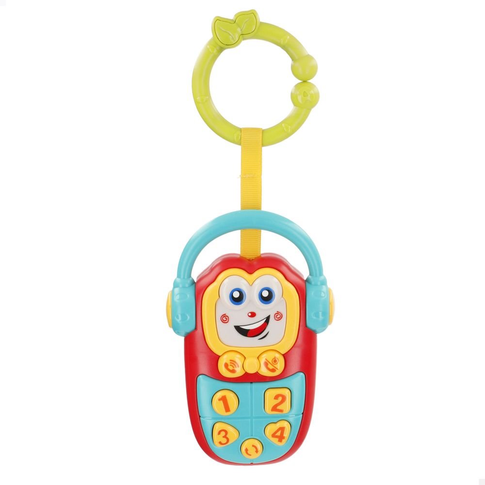 TELEFONO MOVIL MUSICAL 13CM CON LUZ & SONIDO +12M | COLORBABY | 1 UNIDAD | 8412842390225 Imagen principal del producto