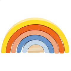 ARCOIRIS MADERA 6 PIEZAS 18X3X9CM WOOMAX | COLORBABY WOOMAX | 1 UNIDAD | 8412842392410