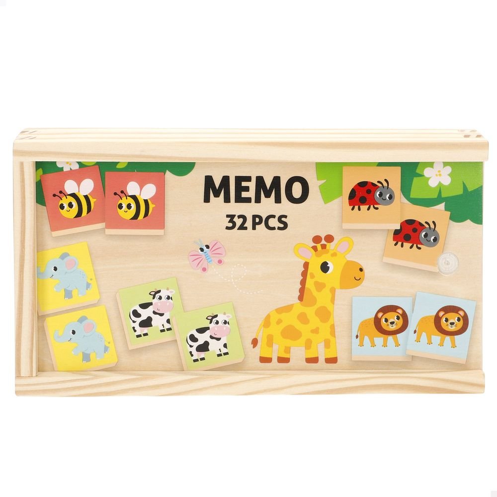 Juego Memoria Animales Woomax COLORBABY Imagen principal del producto