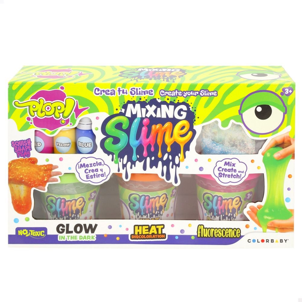 Set 3 Botes Crea Tu Slime COLORBABY