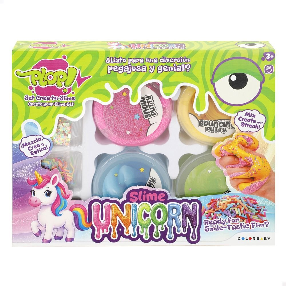 Set Crear Tu Slime Unicornio Marca Colorbaby