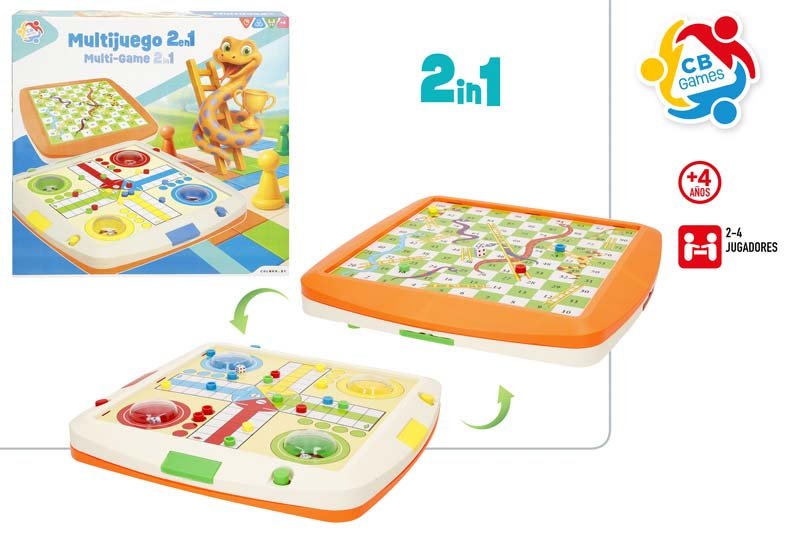 Juego Parchis Automatico y Oca Marca Colorbaby