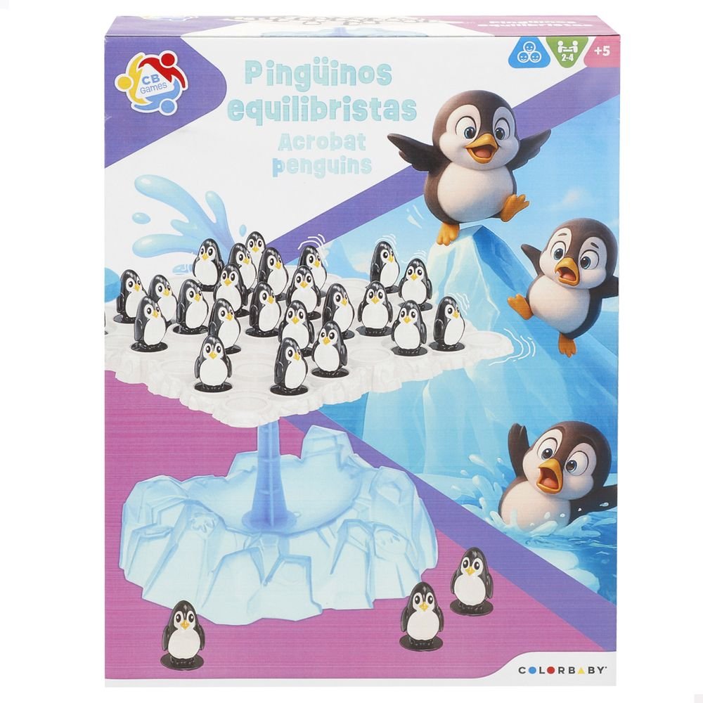 Juego Pinguinos Temblorosos Cb Games Marca COLORBABY Imagen principal del producto