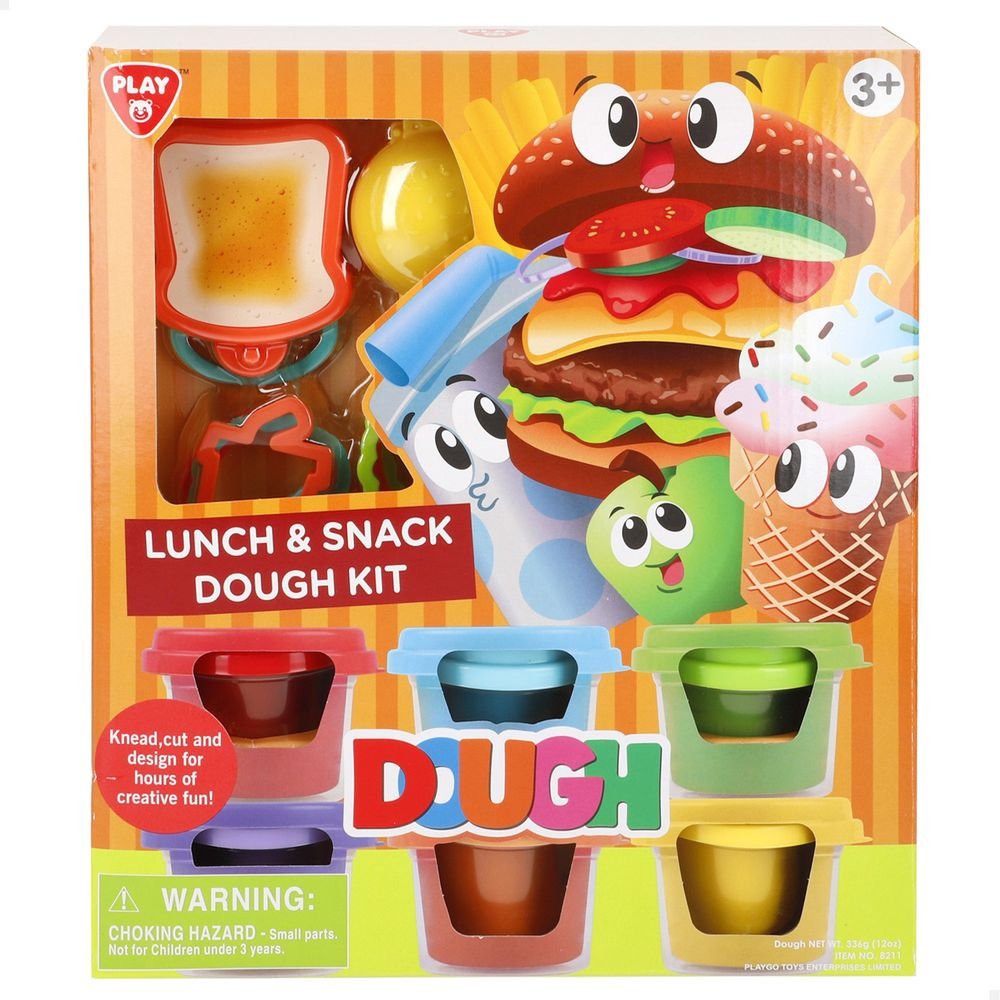 Set Plastilina Comida con 6 Botes COLORBABY Imagen principal del producto