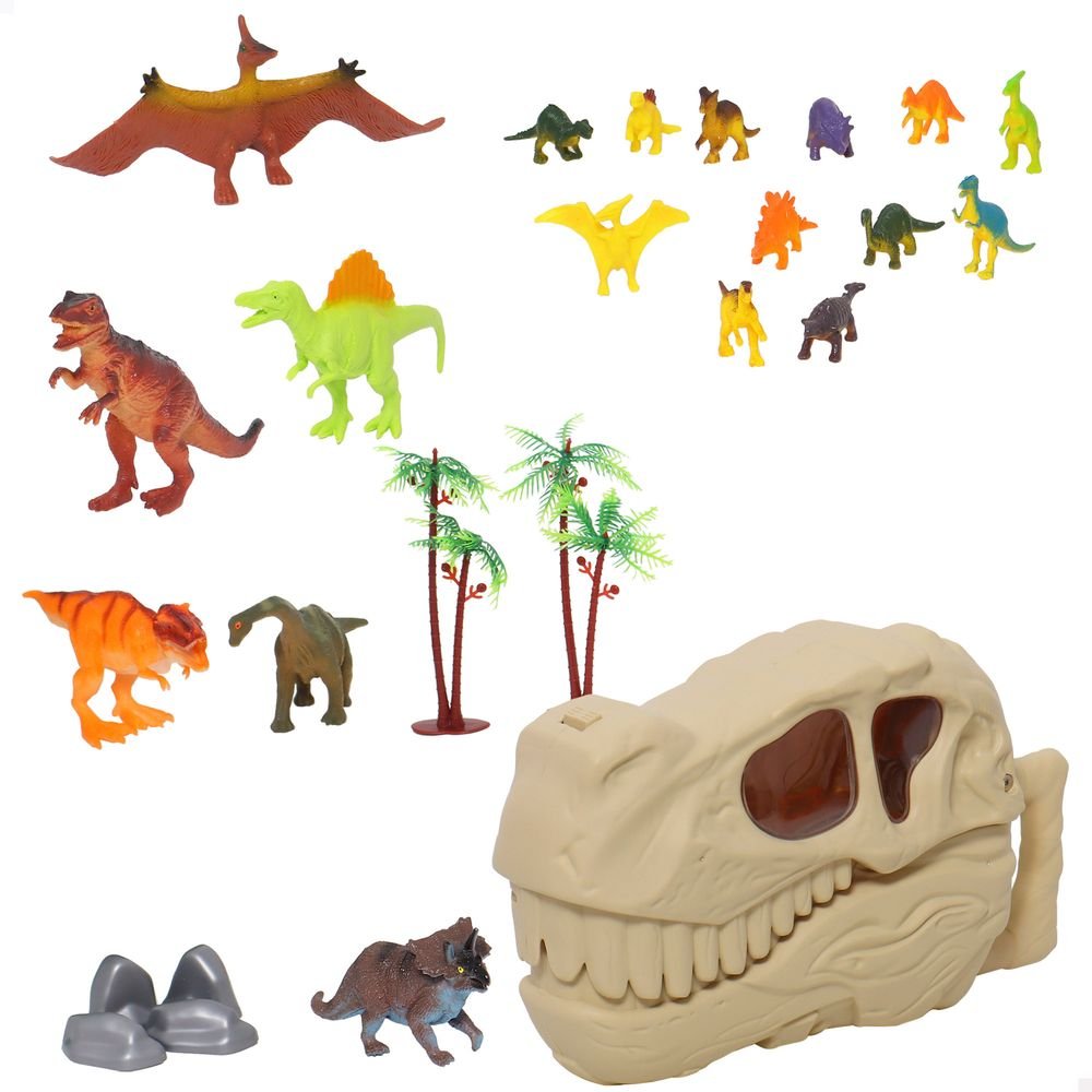 Calavera Dinosaurio Dino Troop con Accesorios Surtidos Marca Colorbaby