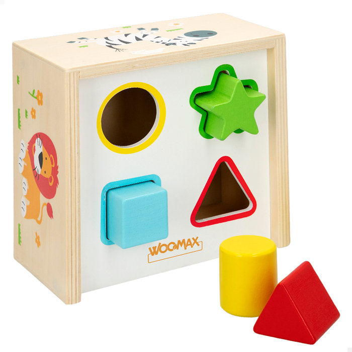Caja Formas Madera Woomax Marca COLORBABY WOOMAX