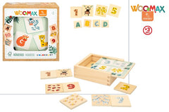 JUEGO EDUCATIVO LETRAS & NUMEROS WOOMAX ZOOKABEE 2 SURTIDOS | COLORBABY WOOMAX | 1 UNIDAD | 8412842475724