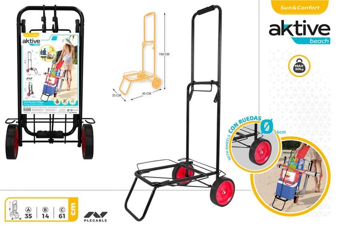 CARRITO MULTIUSO - CARGA 50 KG | COLORBABY | 1 UNIDAD | 8412842621329