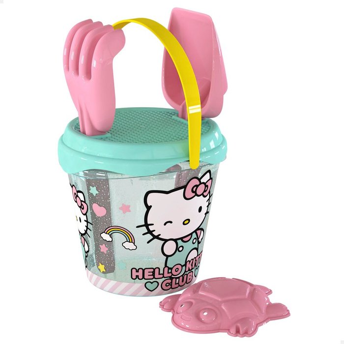 Set Cubo Playa y Accesorios Hello Kitty Marca Colorbaby Imagen principal del producto