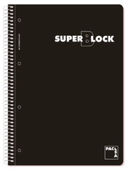 Bloc Espiral Estándar Liso 160H 90g | Pacsa | Cartón | Formato Estándar | Pack 5 Unidades