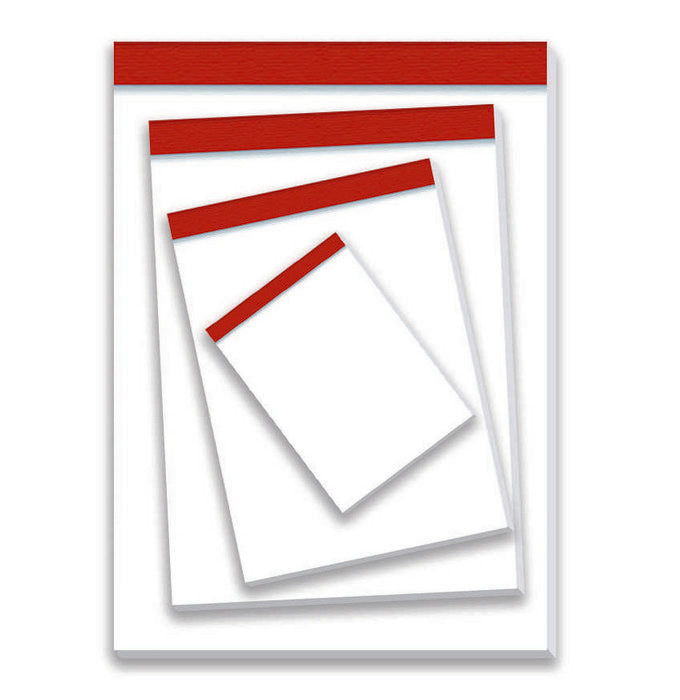 Paq/10 Bloc notas sin tapa PACSA 80 hojas liso folio Imagen principal del producto