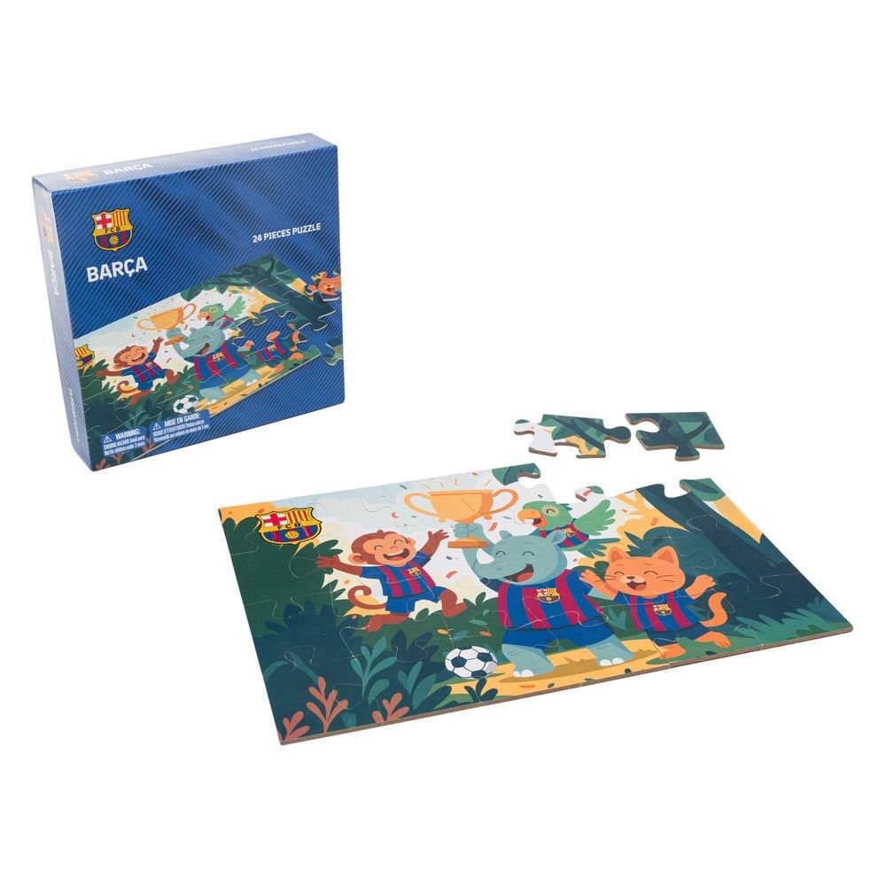Puzzle 12 Piezas Barça Miniland Licencia Fútbol