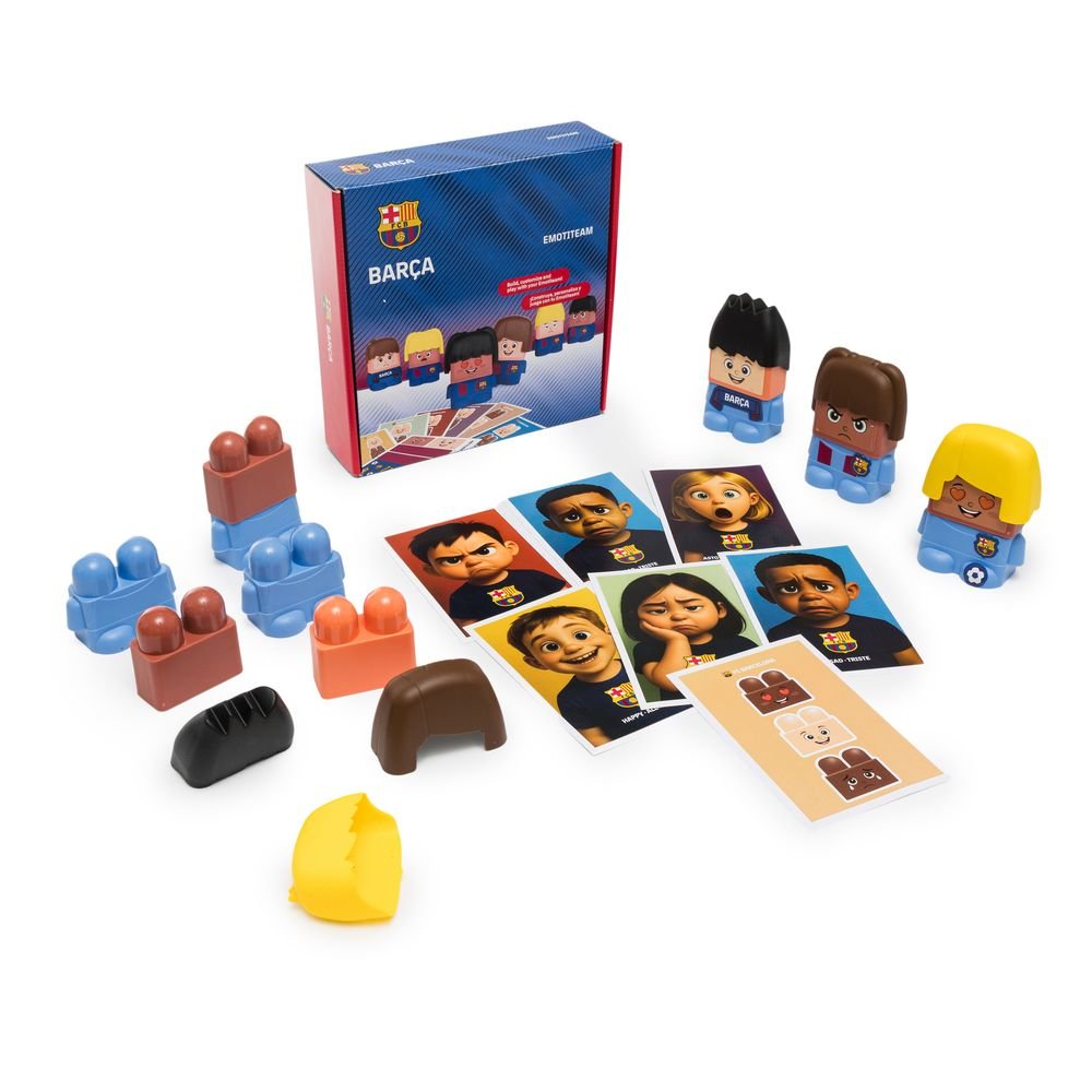 Juego de Emociones Emotiteam Barça Miniland Licencia Fútbol Imagen principal del producto