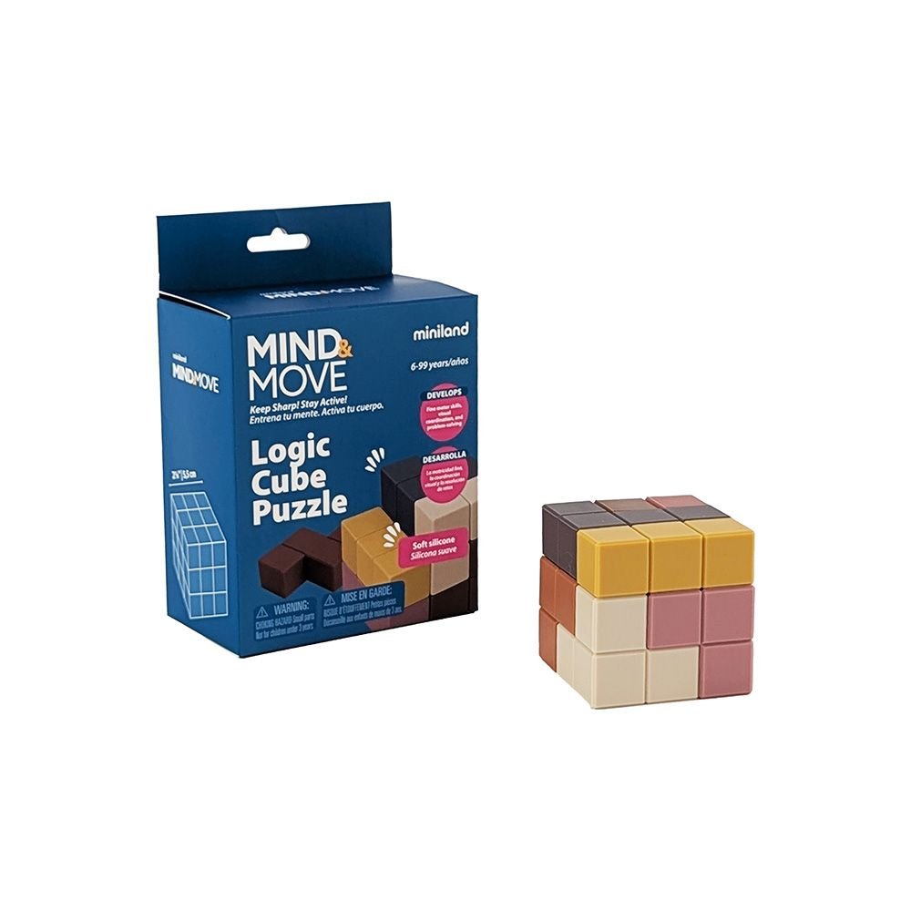 Juego Logic Cube Puzzle Mind & Move Miniland Imagen principal del producto