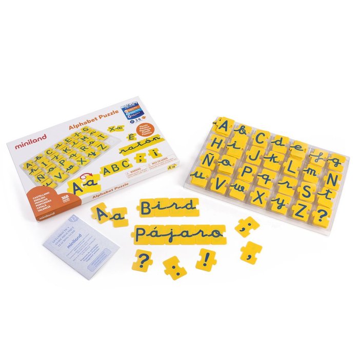 Juego Puzle Abecedario Miniland Imagen principal del producto