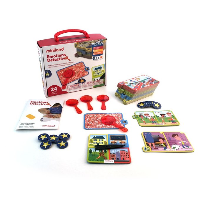 Juego Emotion Detective Miniland Imagen principal del producto