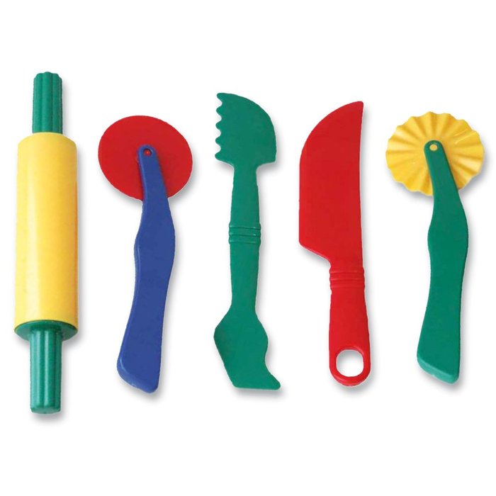 SET DE ACCESORIOS PASTA BLANDA DE 22 CM MODELAR, MULTICOLOR | MINILAND | 1 UNIDAD | 8413082952518