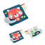 Papel Crujiente Panda Rojo Miniland Pack 50 hojas