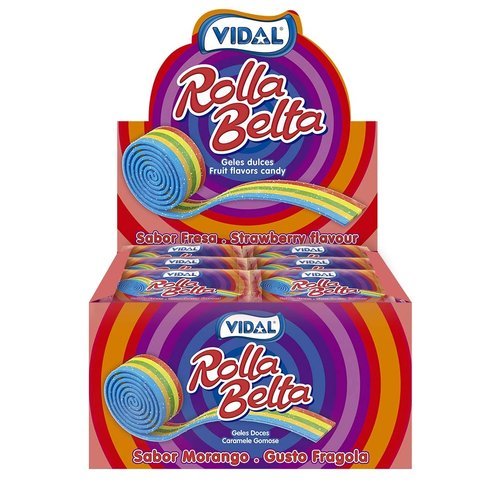 Golosina Rolla Belta Pica Multicolor 24 Unidades Vidal Golosinas