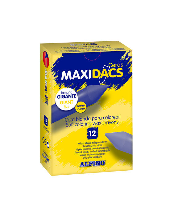 Ceras Maxidacs Blanco DACS Pack 12 Imagen principal del producto