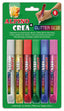 Pegamento purpurina Alpino glitter 6 colores surtidos en pack