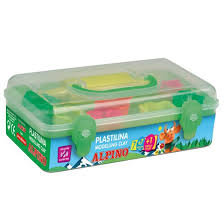 Kit Plastilina Alpino 7 Colores 90 g con Moldes y Rodillo Imagen principal del producto