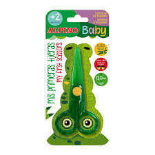 TIJERA ALPINO BABY 12 CM | 6 UNIDADES | (ALPINO)