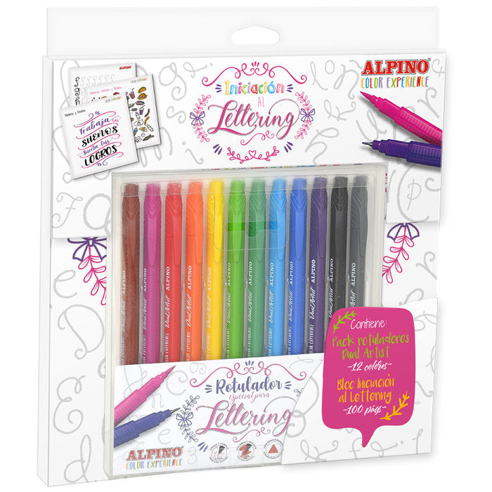 Rotulador Alpino Color Experience Dual Artist Pack Letterin Marca Alpino Imagen principal del producto