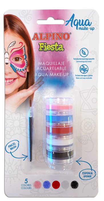 BLISTER POLVERAS TORRE MAQUILLAJE ACUARELABLE PRO | 1 UNIDADES | (ALPINO)