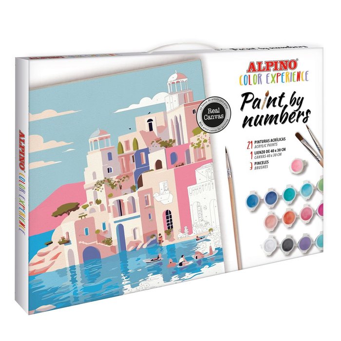 SET ALPINO COLOR EXPERIENCE PINTAR POR NUMEROS GRECIA | ALPINO | 1 UNIDAD | 8413240616719