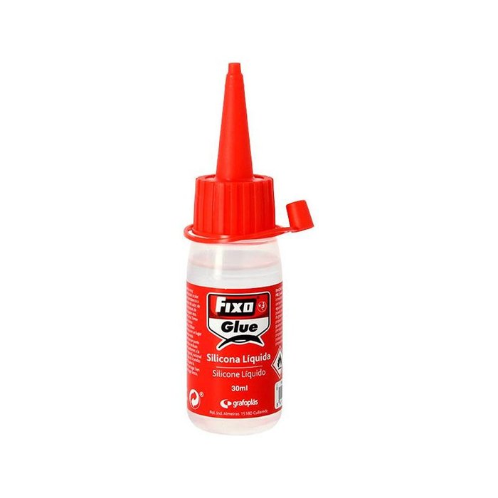 SILICONA LIQUIDA FIXO BOTE 30ML | 24 UNIDADES | (GRAFOPLAS) Imagen principal del producto