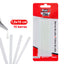 Blister 10 Recambios Barra Silicona 7,5mm Transparente
