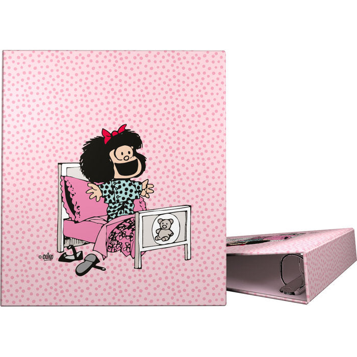 Carpeta 4 Anillas 40 mm Forrada Mafalda 24 Morning GRAFOPLAS DISEÑO Imagen principal del producto