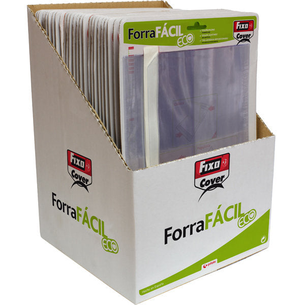 Paq/5 forro libros ajustable 29x52cm forraFácil polipropileno