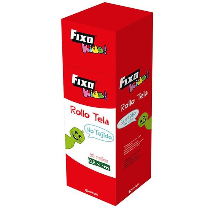 Exp 30 Rollos de Tela No Tejido 0.8 x 3 m Col Surtidos FIXO Imagen principal del producto