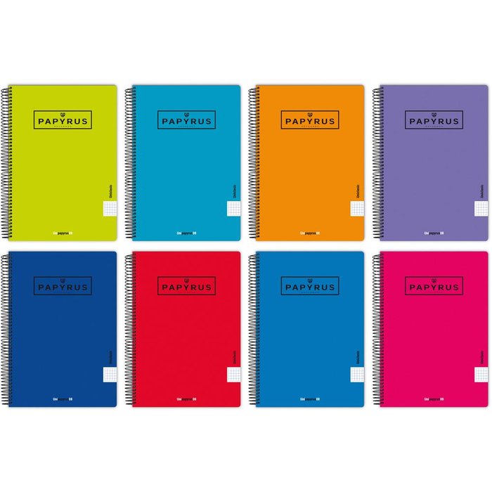 Bloc Espiral A4 Liso 80H 90g | Grafoplas | Polipropileno | Formato A4 | Pack 1 Unidades