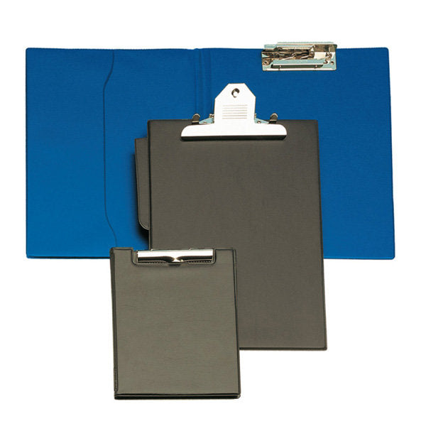 CARPETA CON PINZA CLIP DENTADO A5 PVC CON BOLSA INTERIOR | 3 UNIDADES | (GRAFOPLAS) Imagen principal del producto