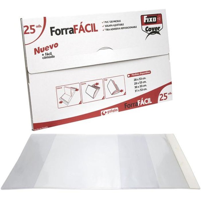 Forrafacil Fixo Solapas Ajustables 290x530 mm GRAFOPLAS Imagen principal del producto