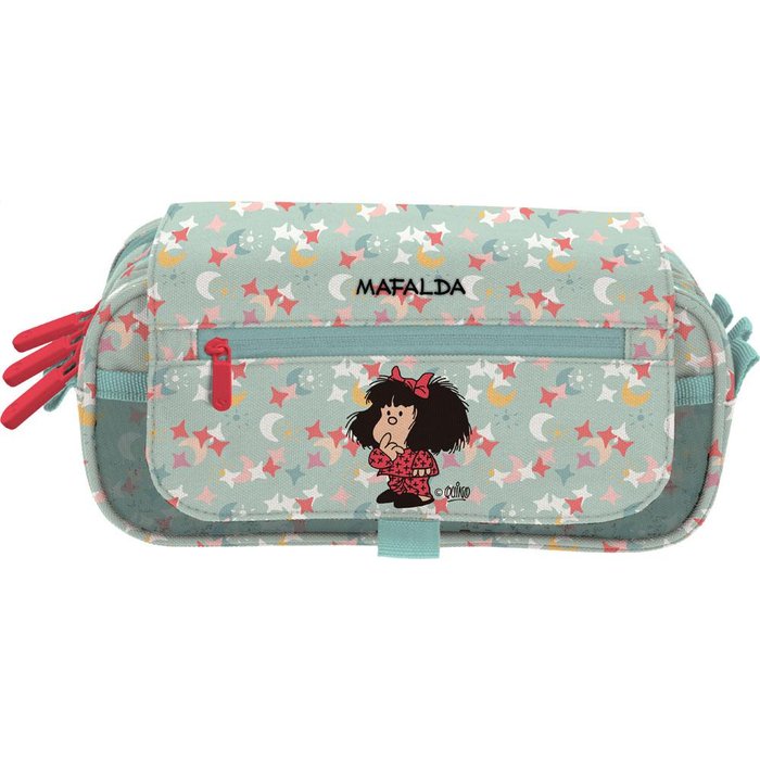 PORTATODO TRIPLE CON SOLAPA MAFALDA 25 PIJAMA | GRAFOPLAS DISEÑO Imagen principal del producto
