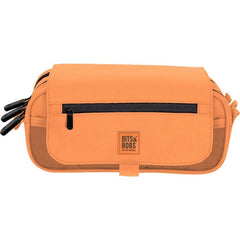PORTATODO TRIPLE CON SOLAPA B&B FLUOR PASTEL NARANJA | GRAFOPLAS DISEÑO