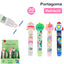 Expositor 20 Portagomas Retractil con Goma Surtido BITS&BOBS