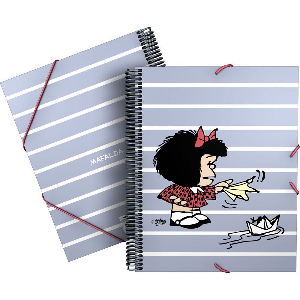 Carpeta Maxiplas PP 30 Fundas Mafalda Boat 26 GRAFOPLAS DISEÑO Imagen principal del producto
